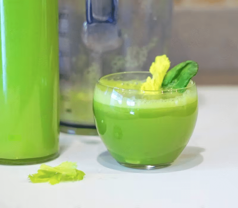 Make Celery Juice With A Juicer
